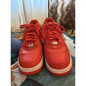 Nike Air Force 1 '07 Picante Red DV0788-600 Low Top Leather Sneakers